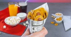 Nudel-Würstchen-Chips