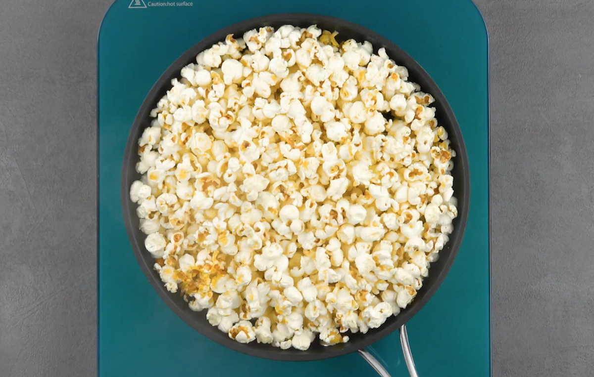 Popcorn im Topf