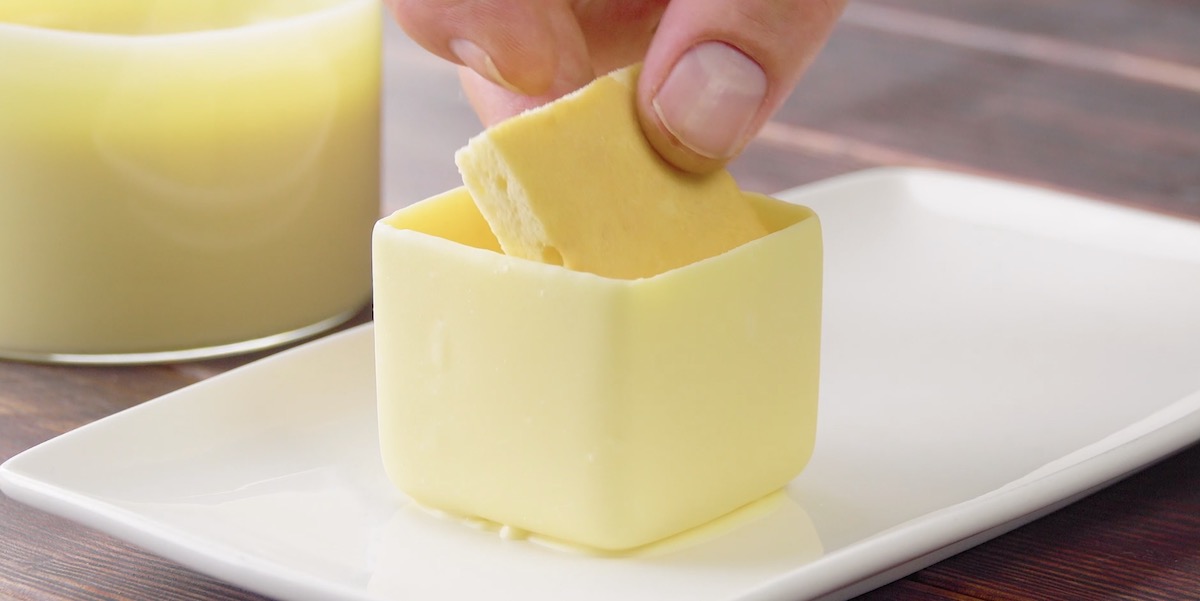 Viererlei Schokoladenwürfel - Leckerschmecker