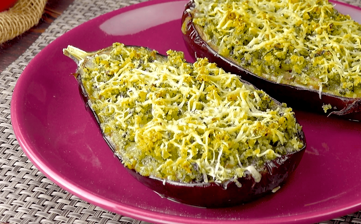 Schinken-KÃ¤se-Aubergine