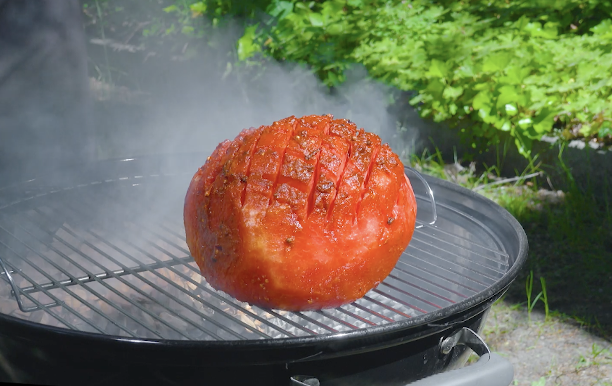 Wassermelone auf Grill