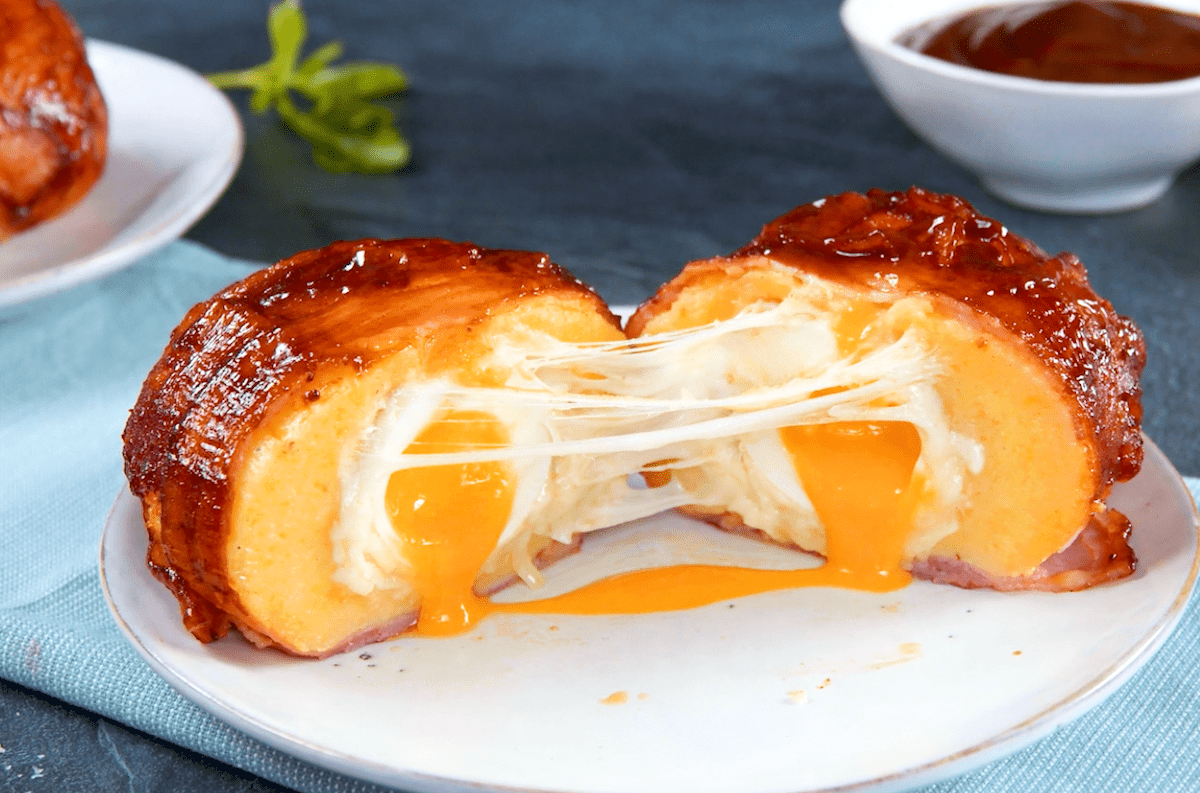Kartoffel-Cordon-bleu mit Ei