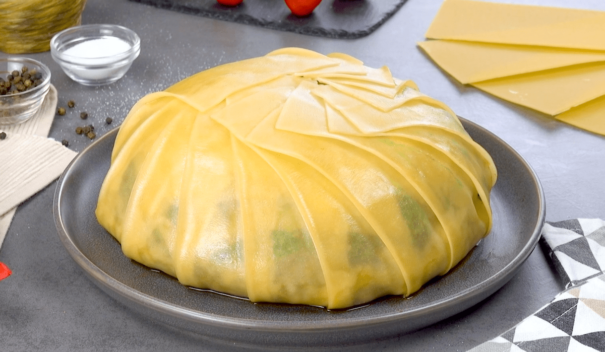 Lasagneplatten-Kuchen