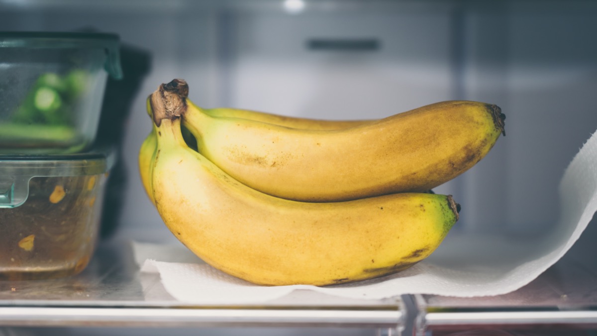 Bananen nicht im Kühlschrank lagern