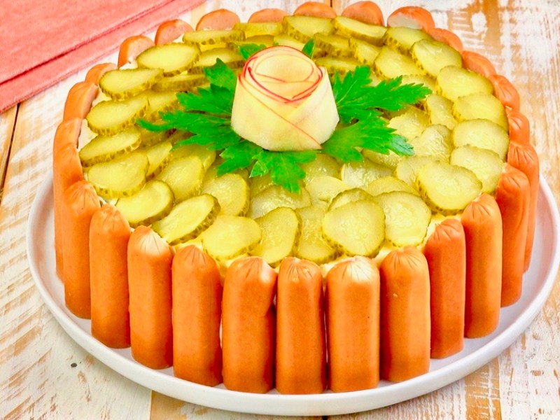 Kartoffelsalatkuchen