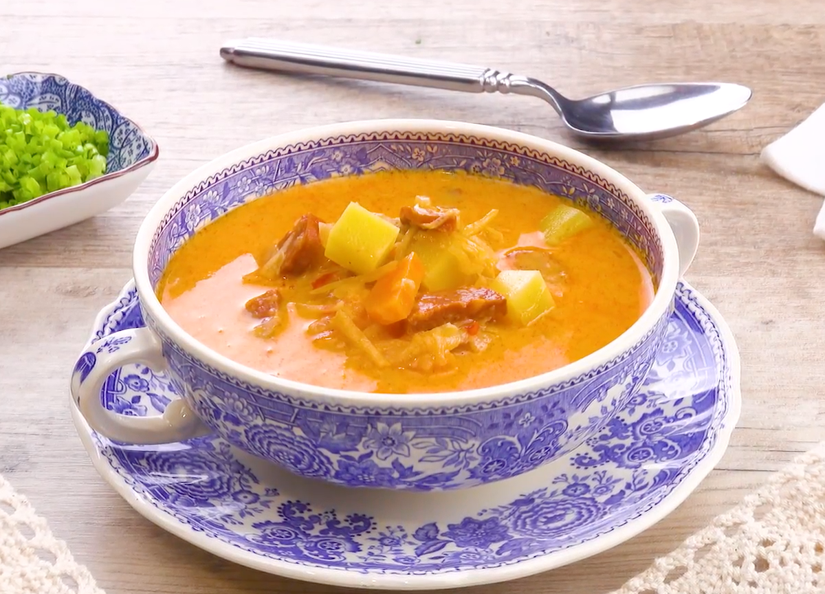 Chorizo-Suppe