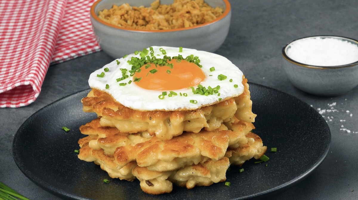 SpÃ¤tzle-RÃ¶sti mit Spiegelei