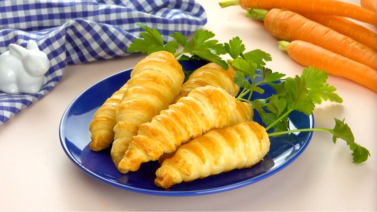 Karotten-Croissants fÃ¼r den Osterbrunch