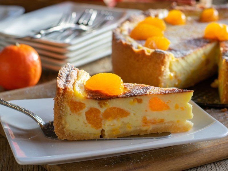 Diesen Kuchen lieben einfach alle: Mandarinen-Schmand-Torte