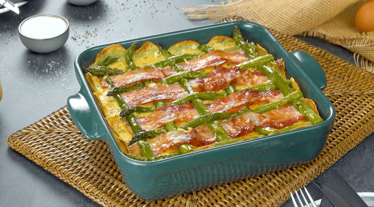 Spargel-Quiche