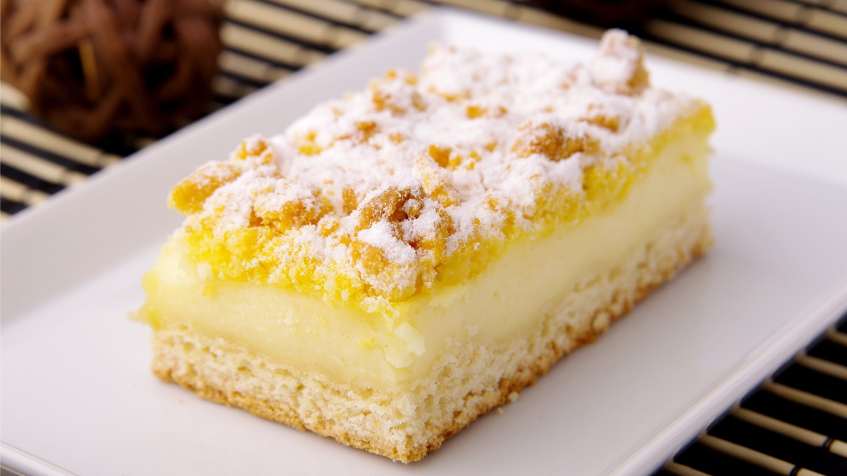 Streuselkuchen mit Pudding: schmeckt so gut wie vom Bäcker ...