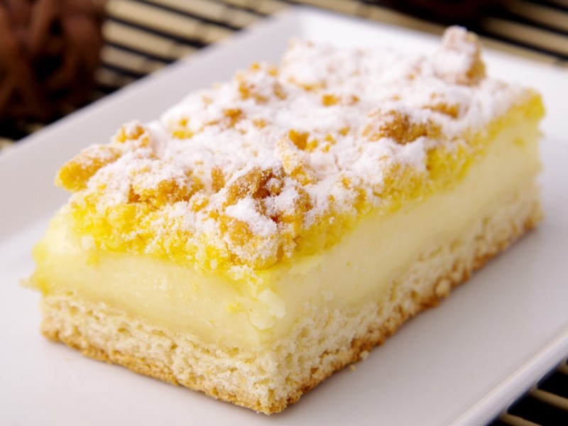 Genuss wie vom Bäcker: selbst gemachter Streuselkuchen mit Pudding
