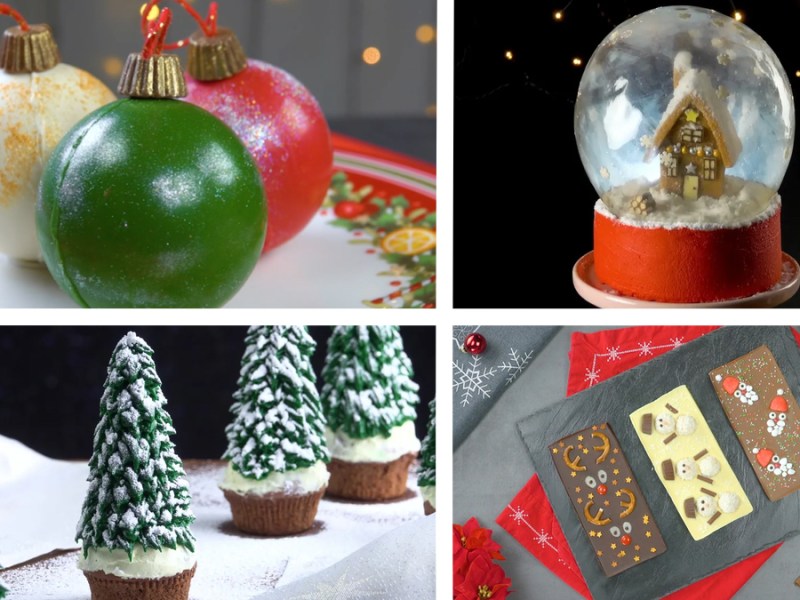 4 bunte Ideen für süße Weihnachtsleckereien