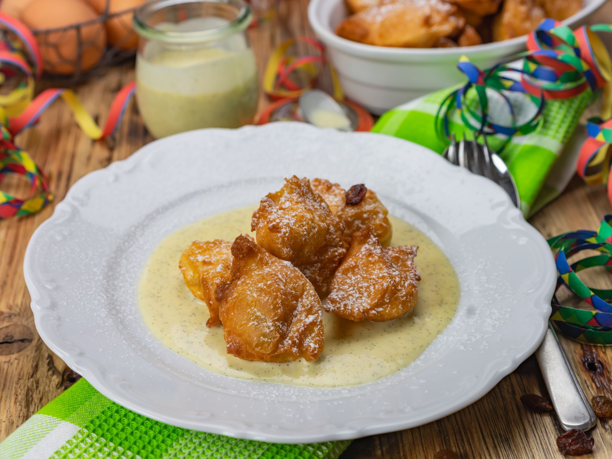 Nonnenfürzle: süßes Gebäck zum Karneval - Leckerschmecker