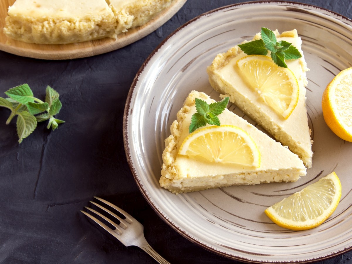Himmlischer Kuchen: Zitronen-Cheesecake mit Joghurt