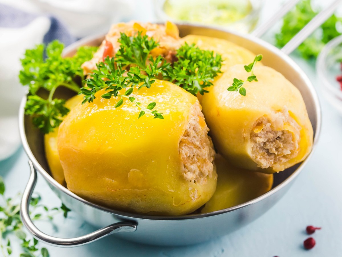 Gefüllte Kartoffeln mit Hackfleisch: Dieses Rezept ist ein Muss für Kartoffelfans