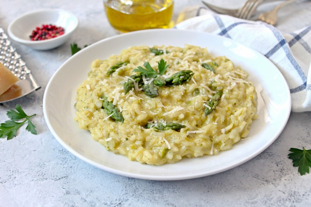 Spargel-Riotto
