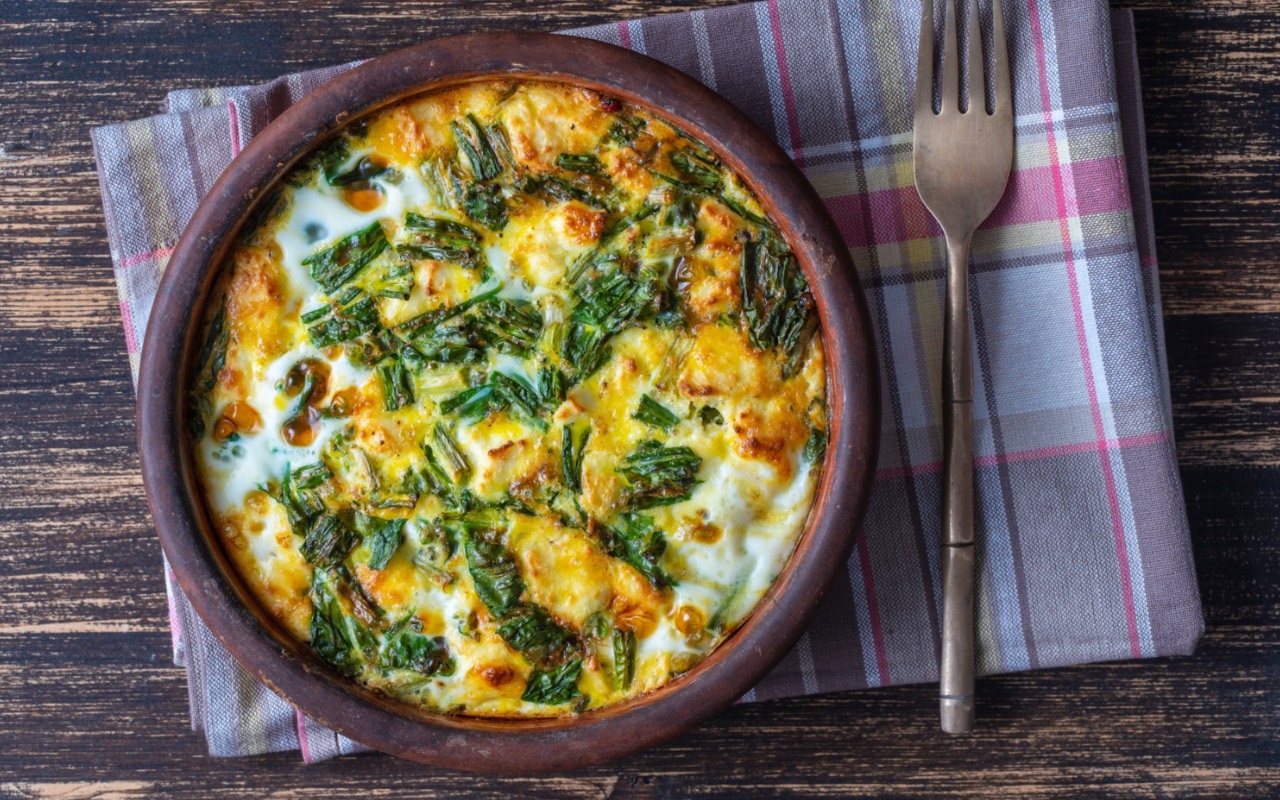 Spinat-Frittata: einfach, lecker, gesund - Leckerschmecker