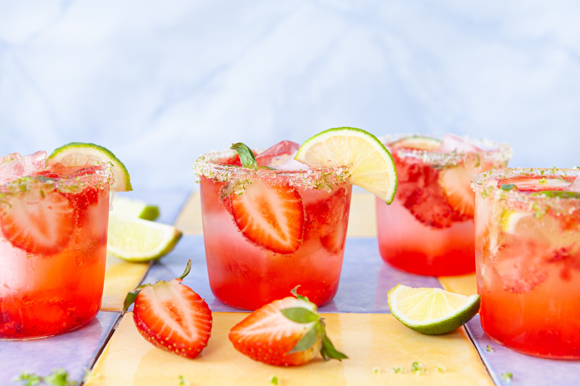 Alkoholfreie Erdbeerbowle: sommerlicher Genuss ohne Alkohol ...