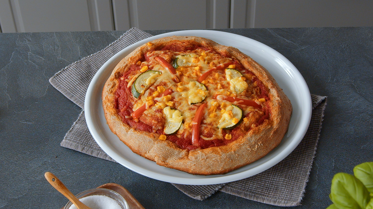 Vollkorn-Pizzateig: die gesündere Pizza-Variante - Leckerschmecker