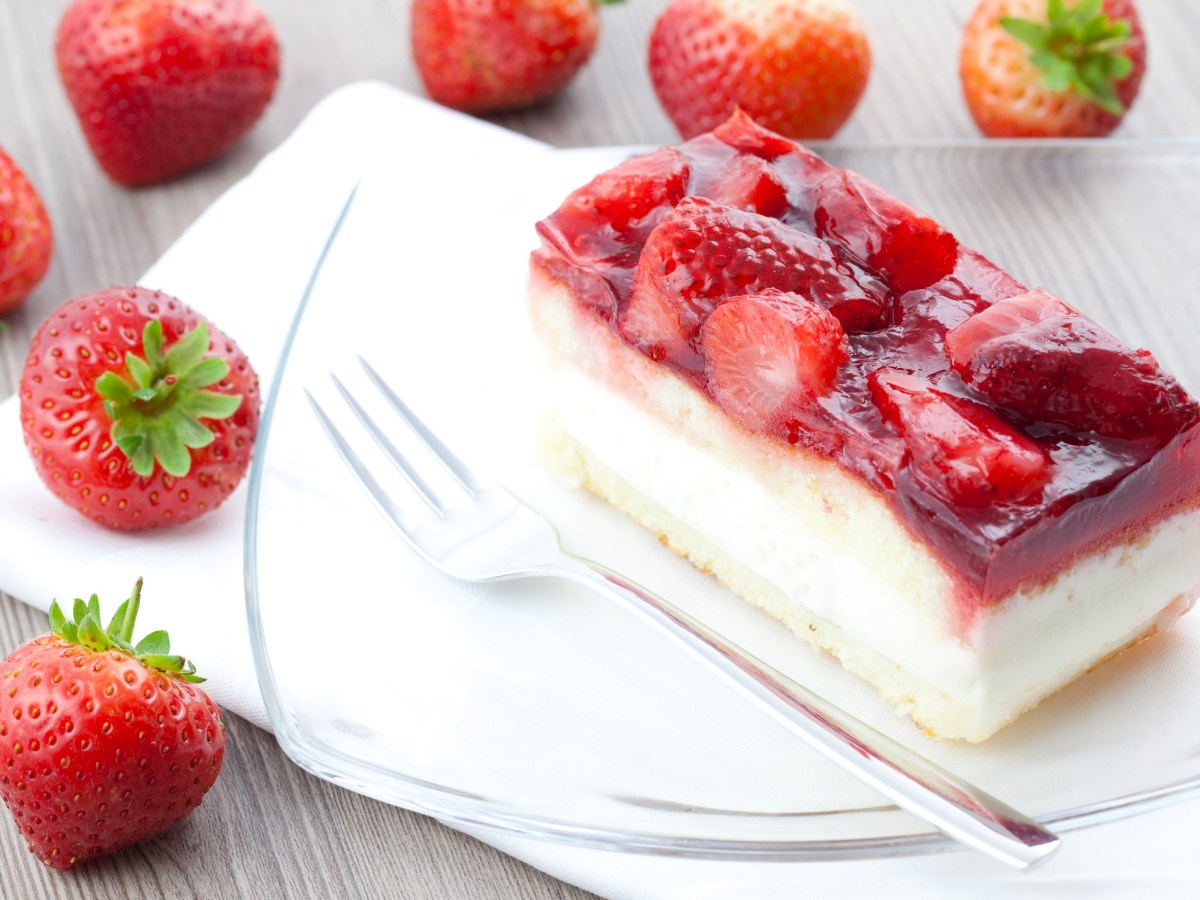 Sommerlicher Kuchen zum Verlieben: Erdbeer-Schmandkuchen vom Blech