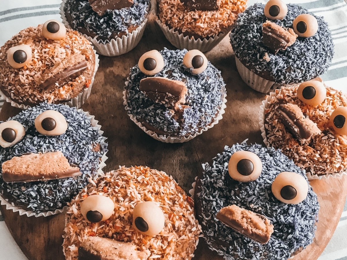 Krümelmonster-Muffins: Diese kleinen Kuchen sind der Star auf jedem Geburtstag