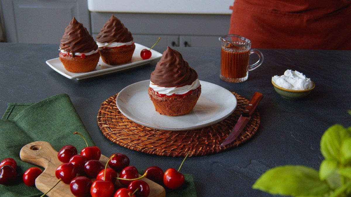 Schwarzwälder-Kirsch-Muffins: Neuinterpretation eines Klassikers ...