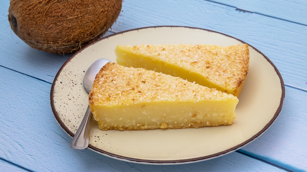 Joghurt-Kokos-Kuchen mit Karibikflair - Leckerschmecker