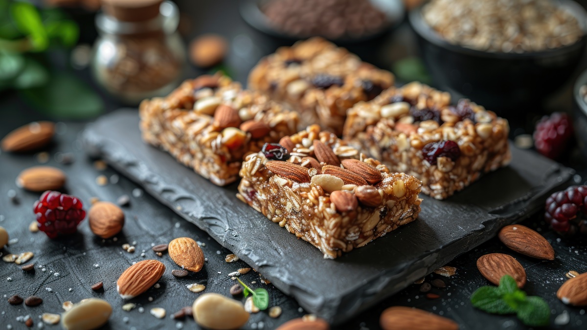 Mandel-Bites mit Zimt und Rosinen: gesund snacken - Leckerschmecker