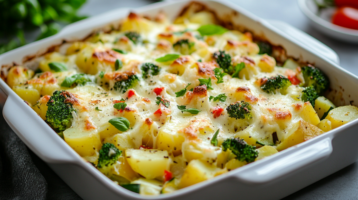 Mediterraner Kartoffelauflauf: Rezept für den Ofen - Leckerschmecker