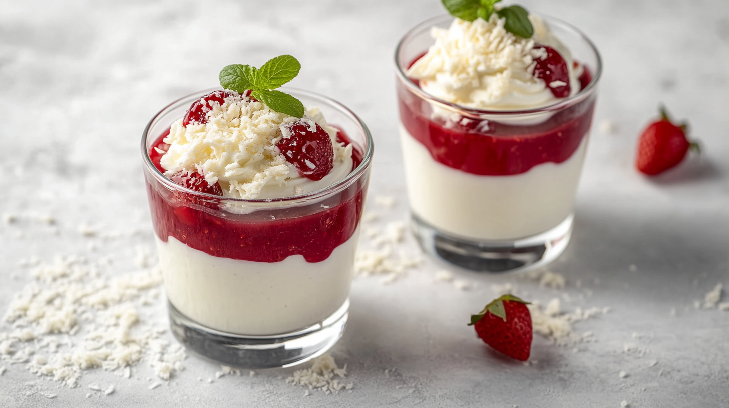 Spaghettieis-Dessert mit Erdbeersoße: süße Nachtisch-Idee - Leckerschmecker