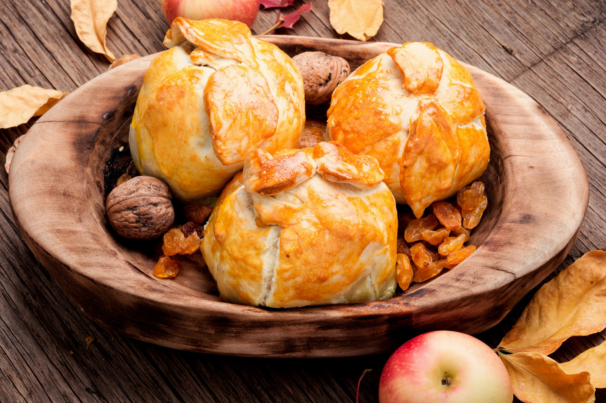 Äpfel im Schlafrock: herbstlich warm eingepackt und saftig ...
