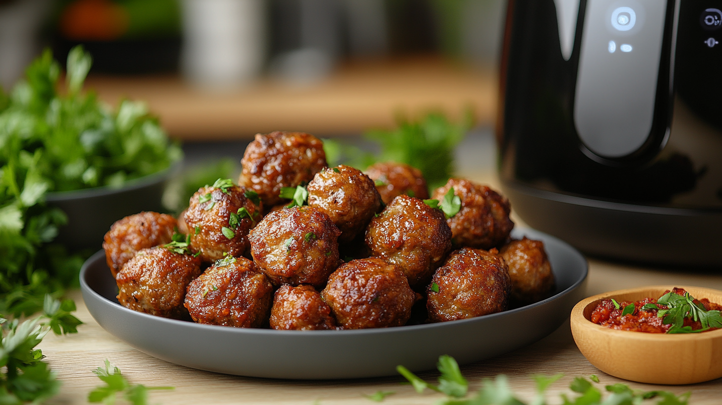 Frikadellen aus dem Airfryer: So gelingen sie in kurzer Zeit ...