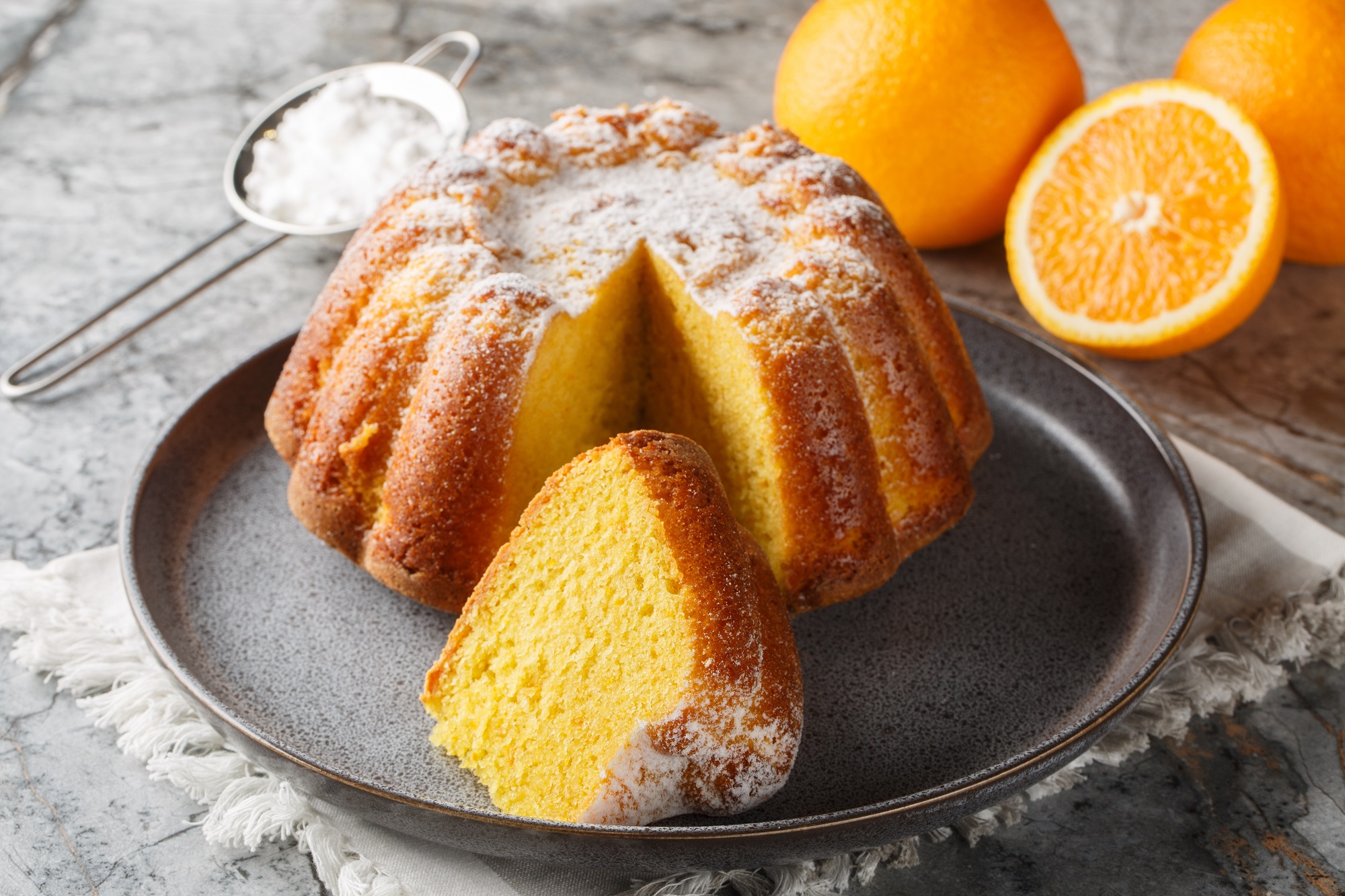 Marokkanischer Orangenkuchen: So backst du Meskouta - Leckerschmecker
