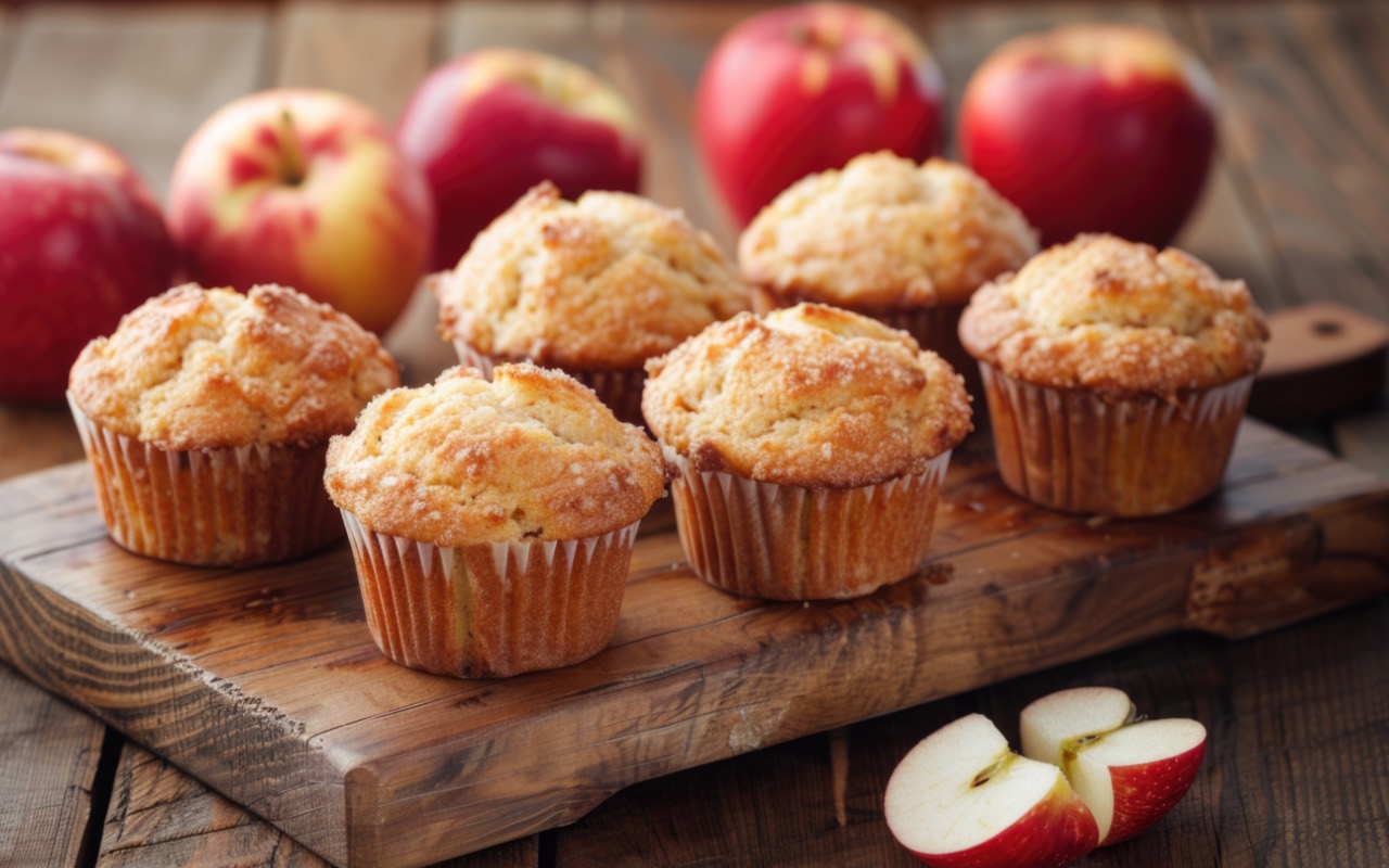 Apfel-Nuss-Muffins: Backspaß für alle - Leckerschmecker