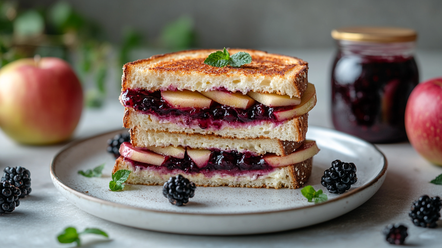 Apfel-Camembert-Sandwich: Rezept-Idee für Fans belegter Brote ...