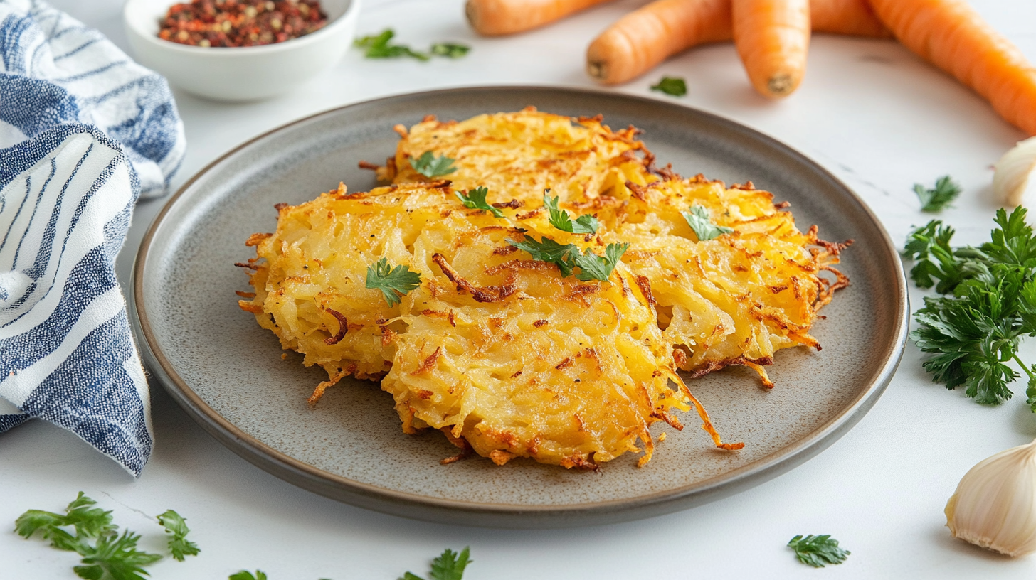 Pastinaken-Möhren-Reibekuchen: Kartoffelpuffer mal anders - Leckerschmecker