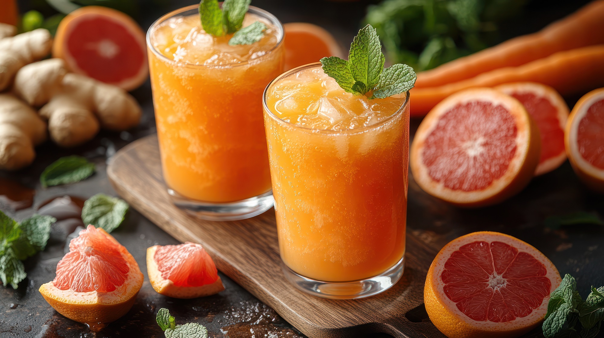 Grapefruit-Ingwer-Smoothie: Extraportion Vitamine - Leckerschmecker