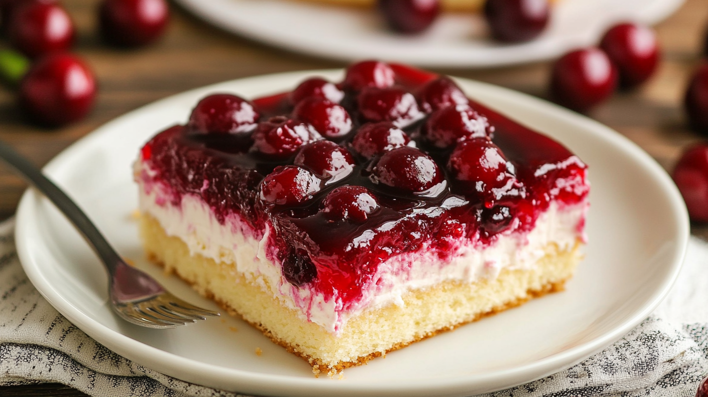 Kirsch-Schmandkuchen vom Blech: vielschichtiger Genuss - Leckerschmecker