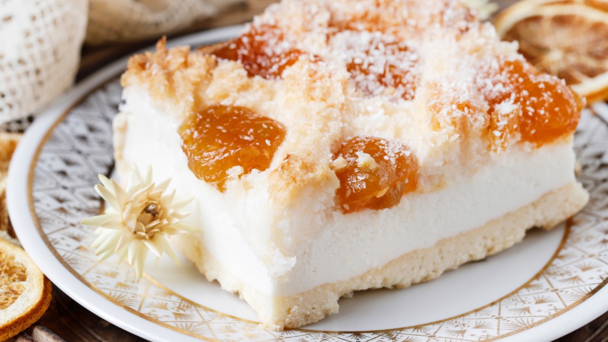 Aprikosen-Quarkschnitten: cremiger Frühlingskuchen - Leckerschmecker