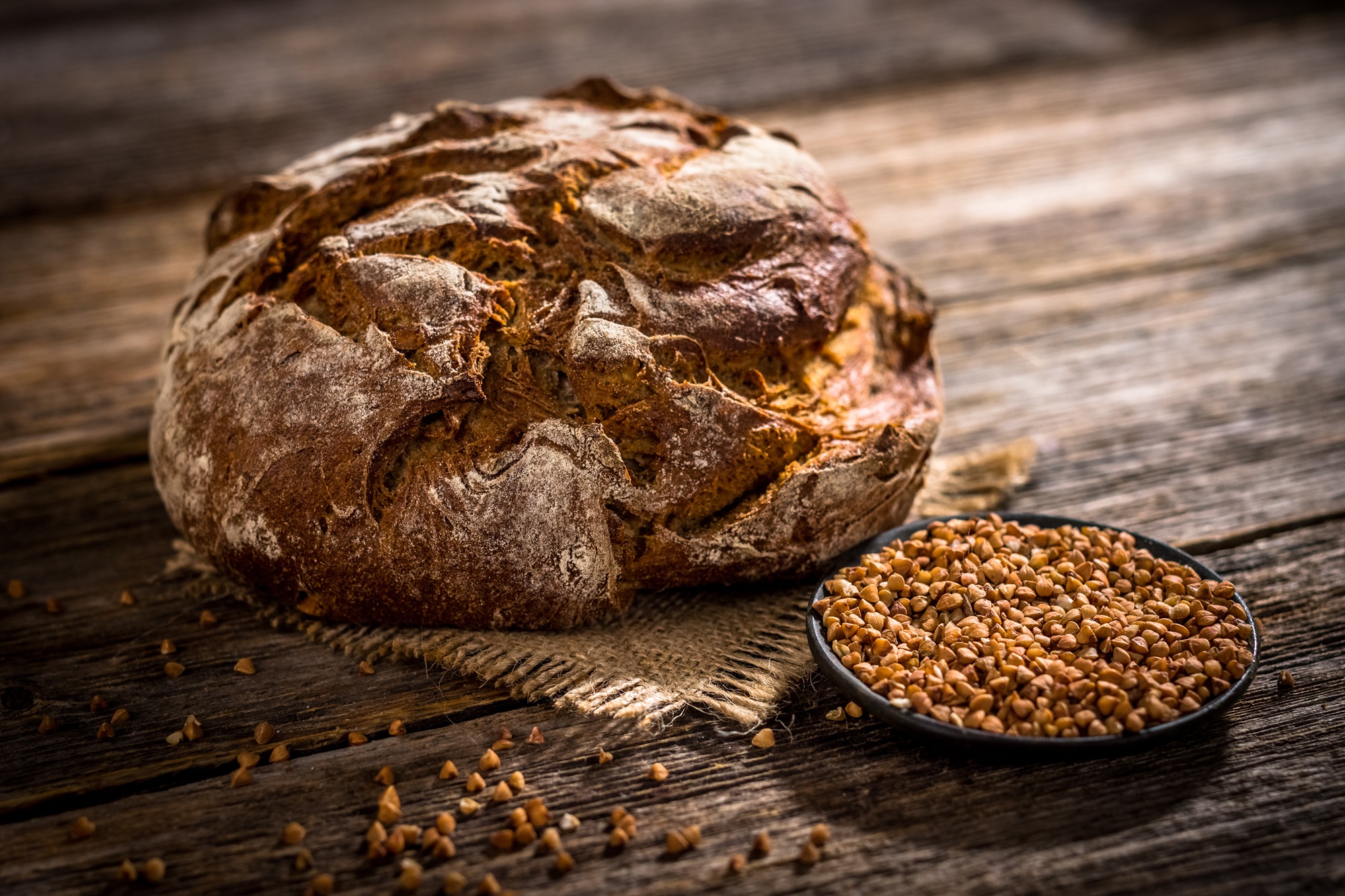 Buchweizen-Quark-Brot: nussiges Frühstücksbrot - Leckerschmecker