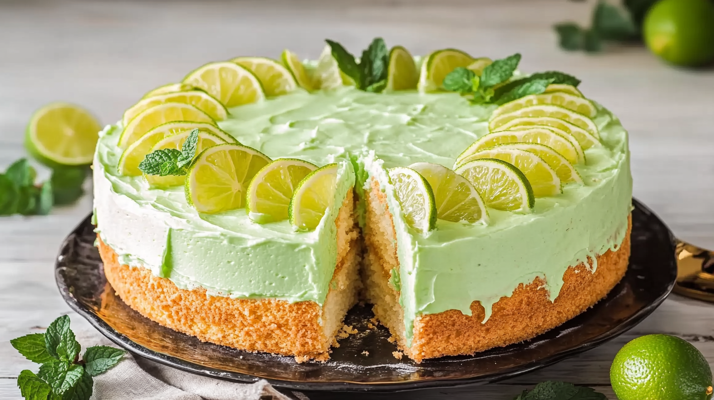 Hugo-Torte: frühlingshafter Kuchen mit spritzigem Twist - Leckerschmecker