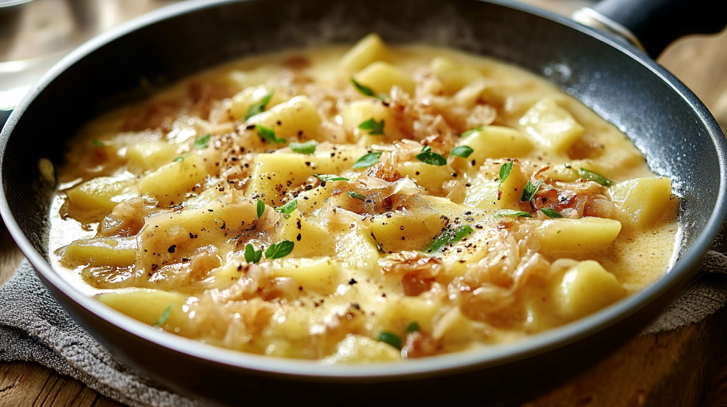 Sauerkraut-Schupfnudelpfanne mit Schmand: schnell und lecker ...