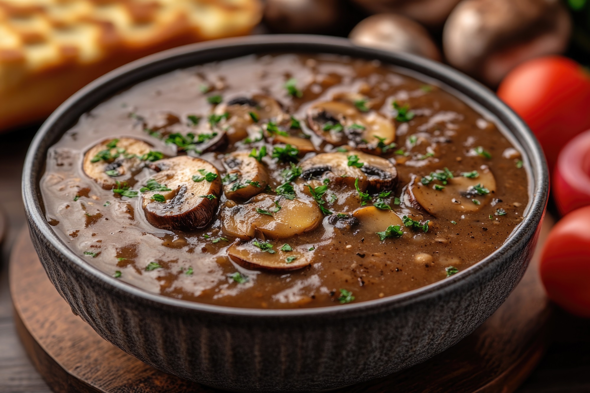 Ungarische Pilzsuppe: überzeugt mit würzigen Aromen - Leckerschmecker