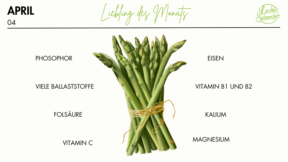 Warenkunde Spargel