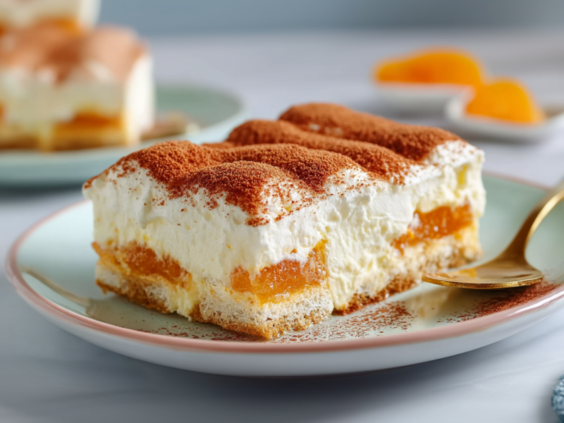 Dieser Fantakuchen ohne Backen ist perfekt für warme Tage