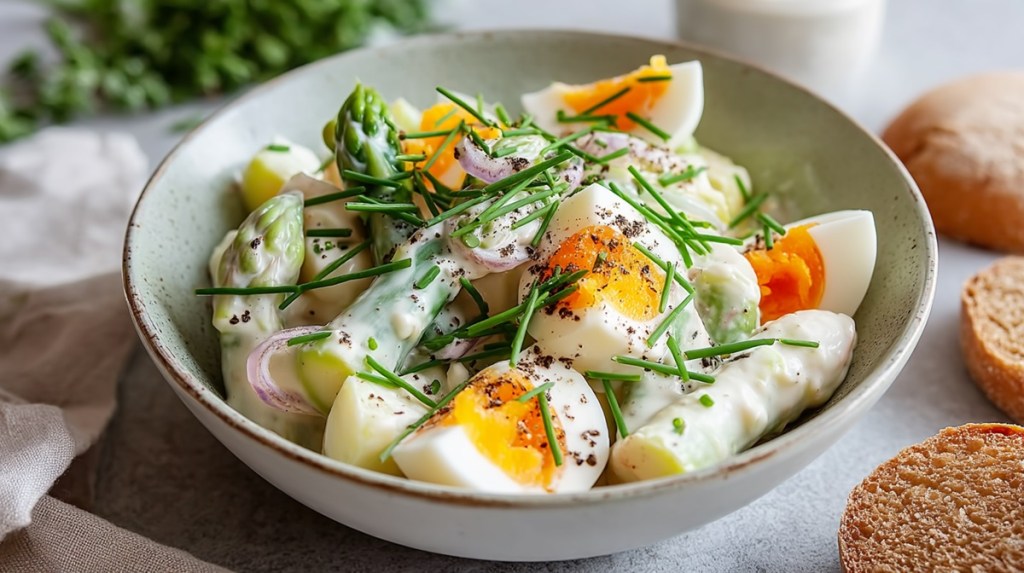 Spargel-Ei-Salat