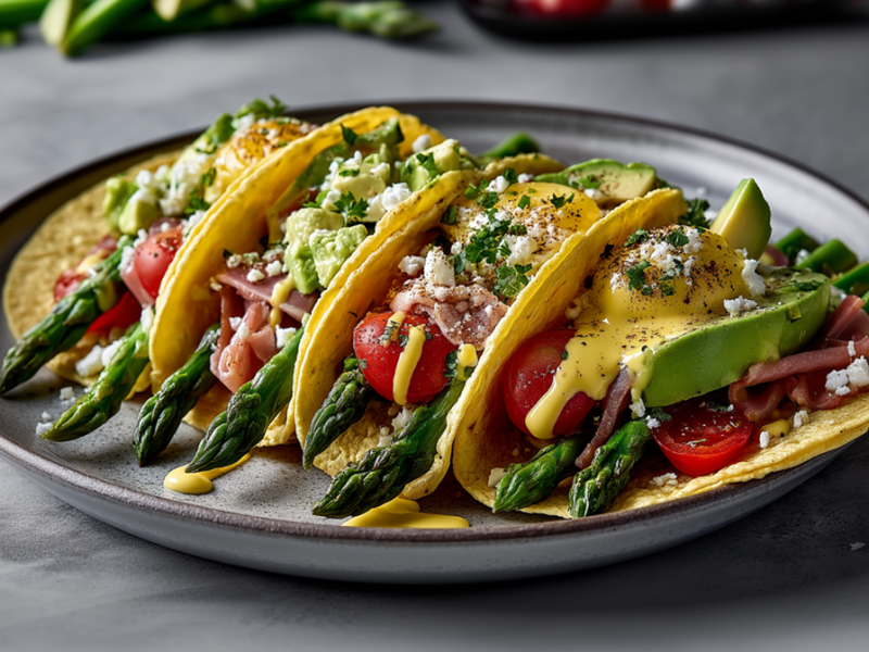 Saisonale Abwechslung: Diese Spargel-Tacos musst du probieren