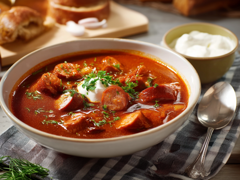 Currywurstsuppe: ein Klassiker zum Weglöffeln