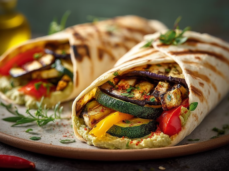 Unkomplizierte Wraps für hungrige Tage